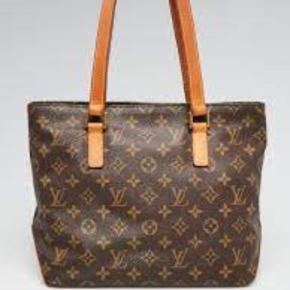 LOUIS VUITTON Monogram Canvas Piano Tote Bag